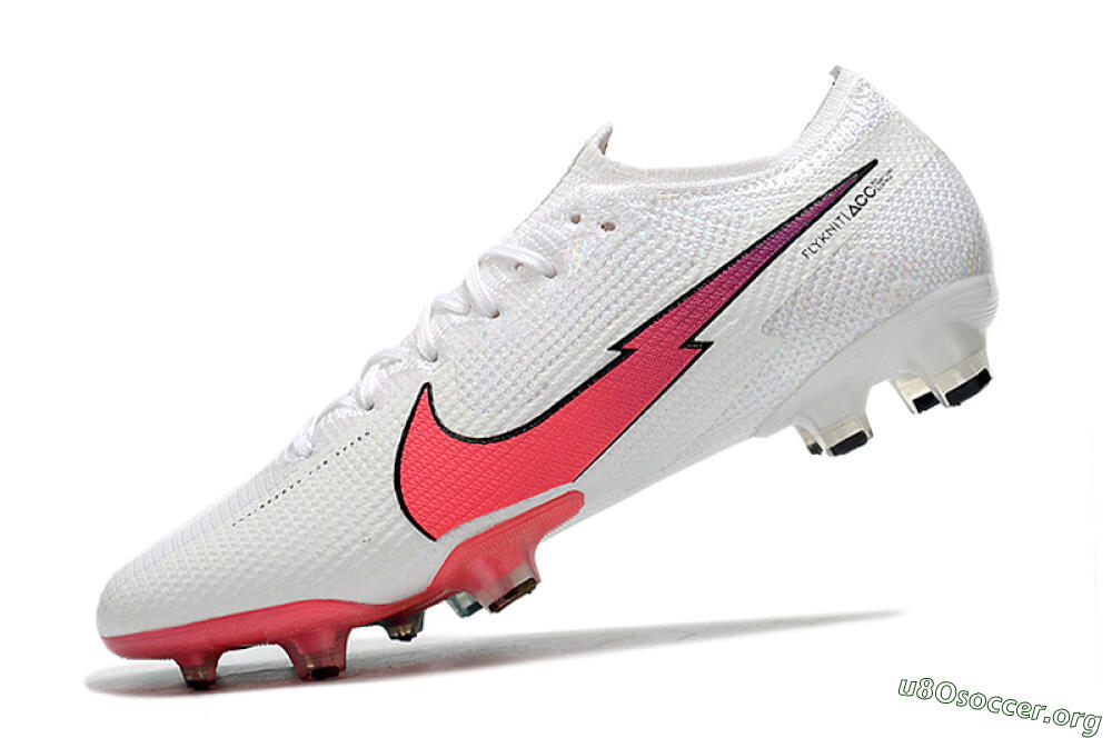 Nike Air Zoom Mercurial Vapor 13 Elite FG Football Boots - White/Red/Blue 8