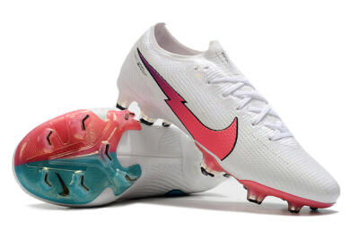 Nike Air Zoom Mercurial Vapor 13 Elite FG Football Boots - White/Red/Blue