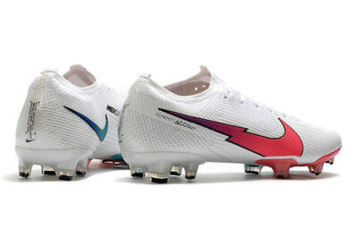 Nike Air Zoom Mercurial Vapor 13 Elite FG Football Boots - White/Red/Blue