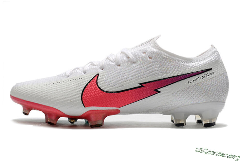 Nike Air Zoom Mercurial Vapor 13 Elite FG Football Boots - White/Red/Blue 3