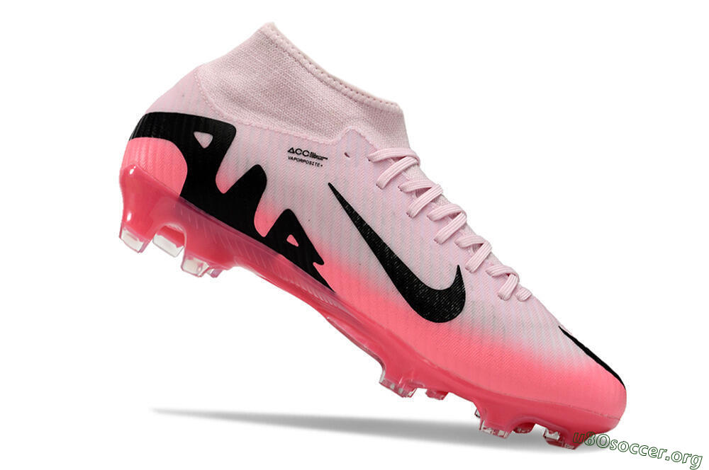 Nike Air Zoom Mercurial Superfly 9 Academy FG Football Boots - Pink/Black 4