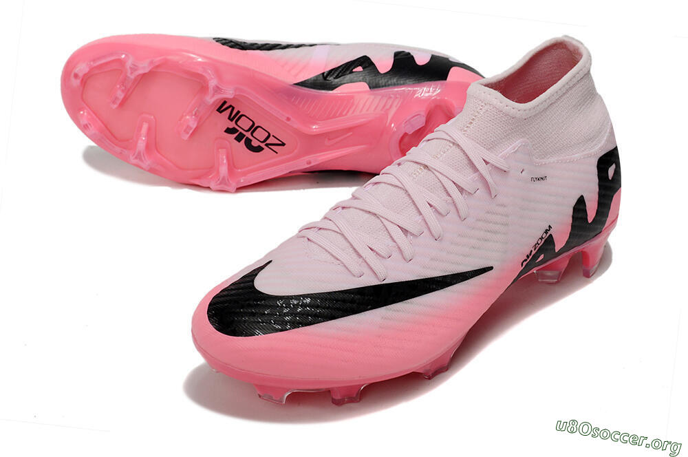 Nike Air Zoom Mercurial Superfly 9 Academy FG Football Boots - Pink/Black 0