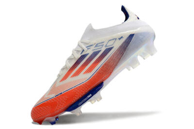 Adidas F50 Adizero FG Football Boots - Red/Blue/White