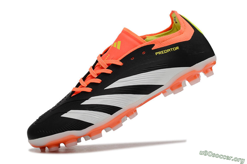 Adidas Predator 24 Elite AG Football Boots - Black/white/Red/Yellow 5