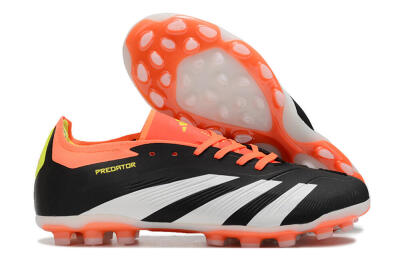 Adidas Predator 24 Elite AG Football Boots - Black/white/Red/Yellow