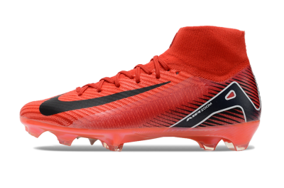 Nike Air Zoom Mercurial Superfly 10 Elite FG Football Boots - Red/Black/White