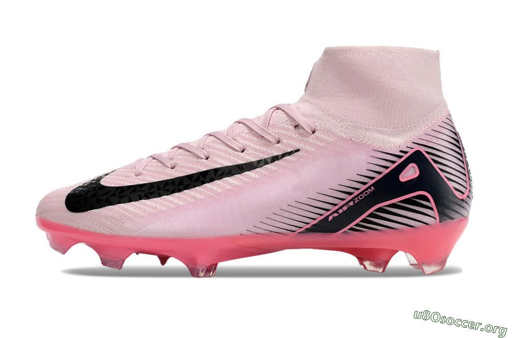 Nike Air Zoom Mercurial Superfly 10 Elite FG Football Boots - Pink/Black 3