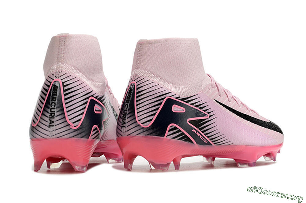 Nike Air Zoom Mercurial Superfly 10 Elite FG Football Boots - Pink/Black 6