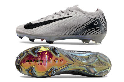 Nike Air Zoom Mercurial Vapor 16 Elite FG Football Boots - Grey/Black/Gold
