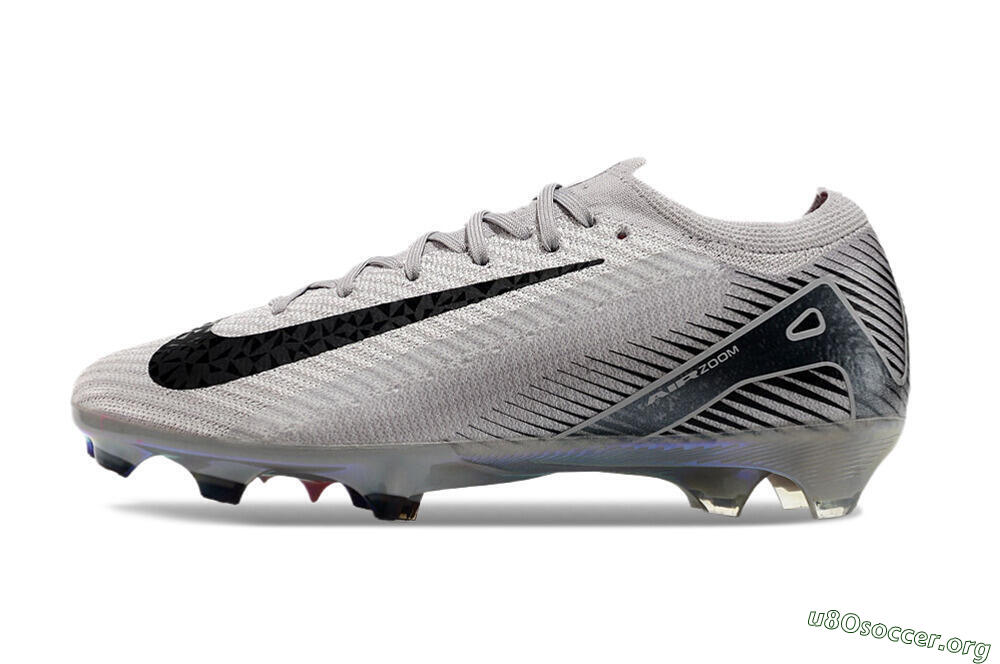 Nike Air Zoom Mercurial Vapor 16 Elite FG Football Boots - Grey/Black/Gold 3