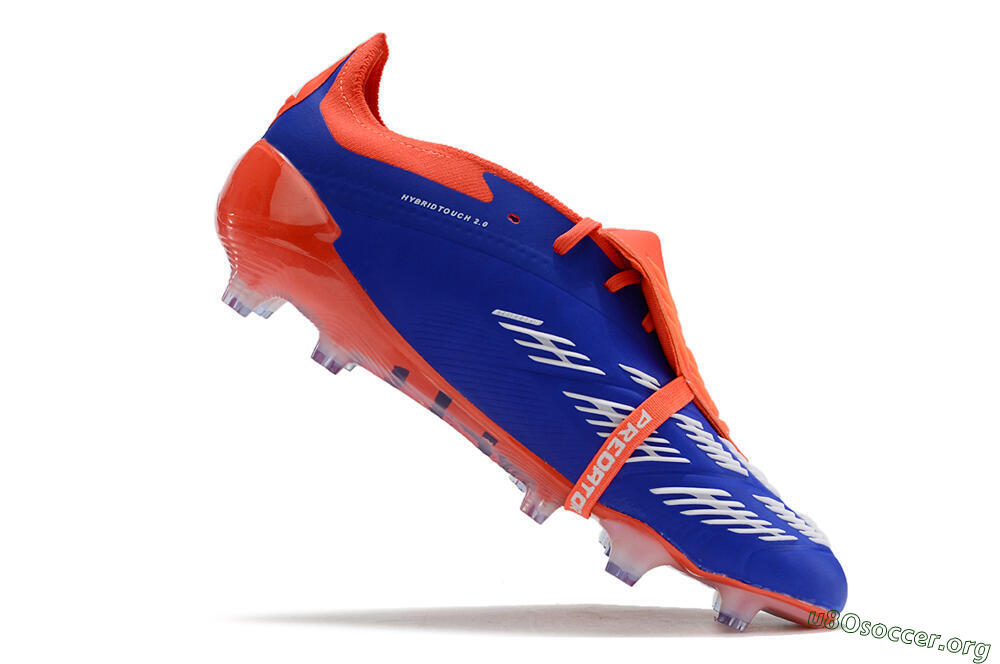 Adidas Predator Elite Foldover Tongue FG Football Boots - Blue/White/Red 4