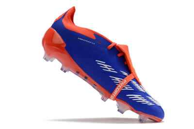 Adidas Predator Elite Foldover Tongue FG Football Boots - Blue/White/Red