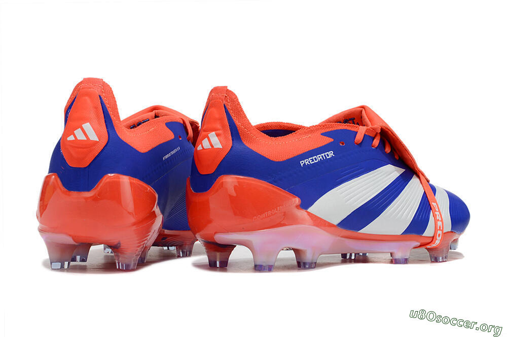 Adidas Predator Elite Foldover Tongue FG Football Boots - Blue/White/Red 6
