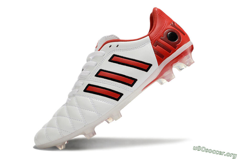 Adidas Adipure 11Pro x PD25 Trx FG Football Boots - White/Red/Black 5