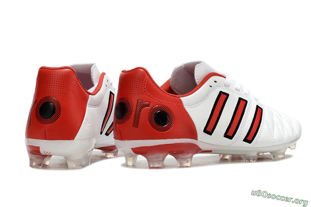 Adidas Adipure 11Pro x PD25 Trx FG Football Boots - White/Red/Black 6