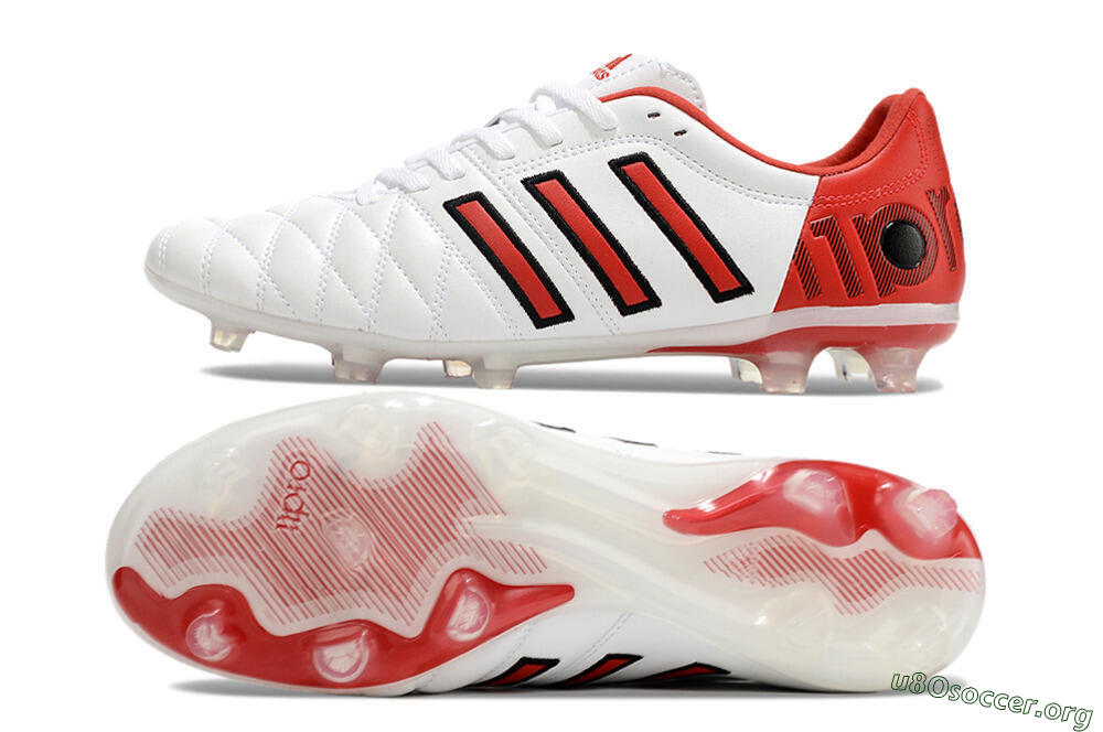 Adidas Adipure 11Pro x PD25 Trx FG Football Boots - White/Red/Black 1