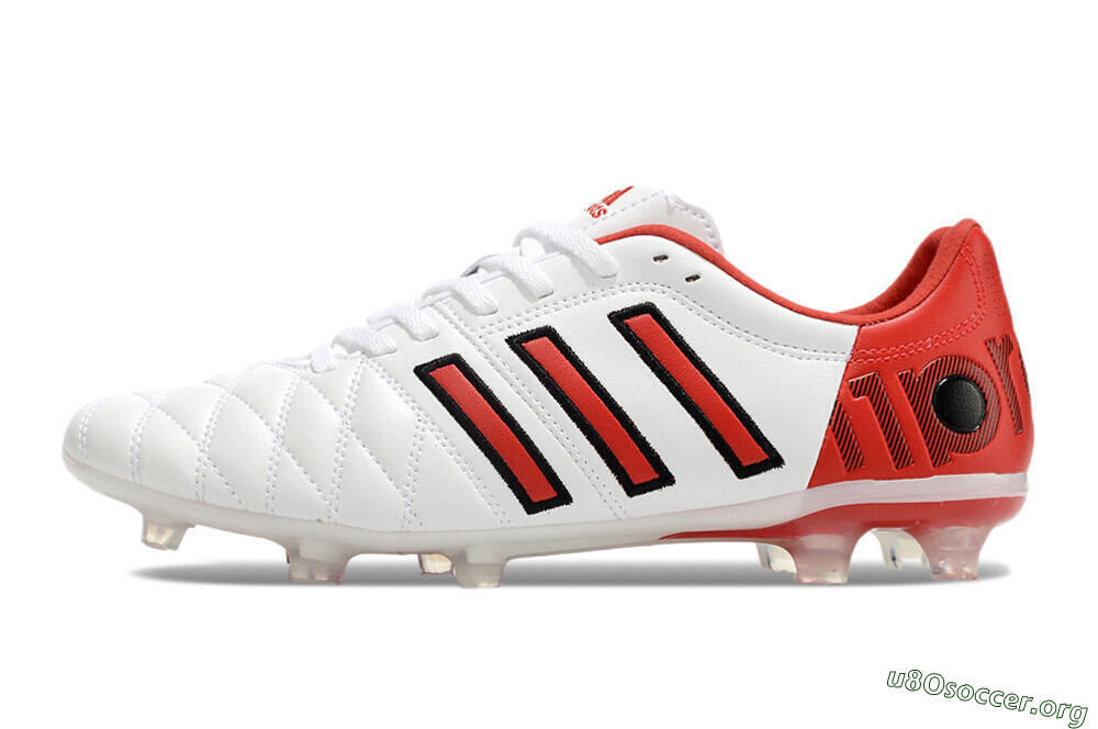 Adidas Adipure 11Pro x PD25 Trx FG Football Boots - White/Red/Black 3