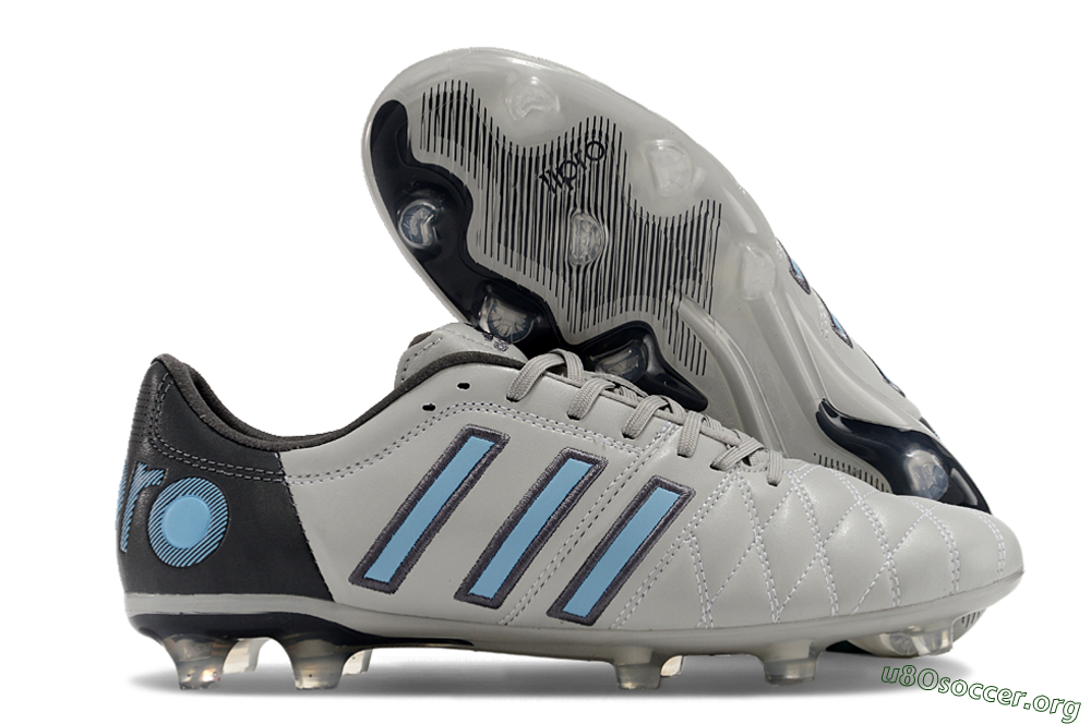 Adidas Adipure 11Pro x PD25 Trx FG Football Boots - Grey/Black/Blue 2
