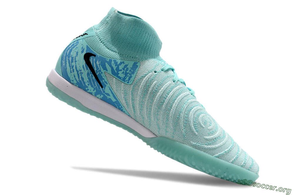 Nike Phantom Luna Elite NU IC Football Shoes - Jade/Black/Purple 4