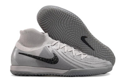 Nike Phantom Luna Elite NU IC Football Shoes - Grey/Black/White