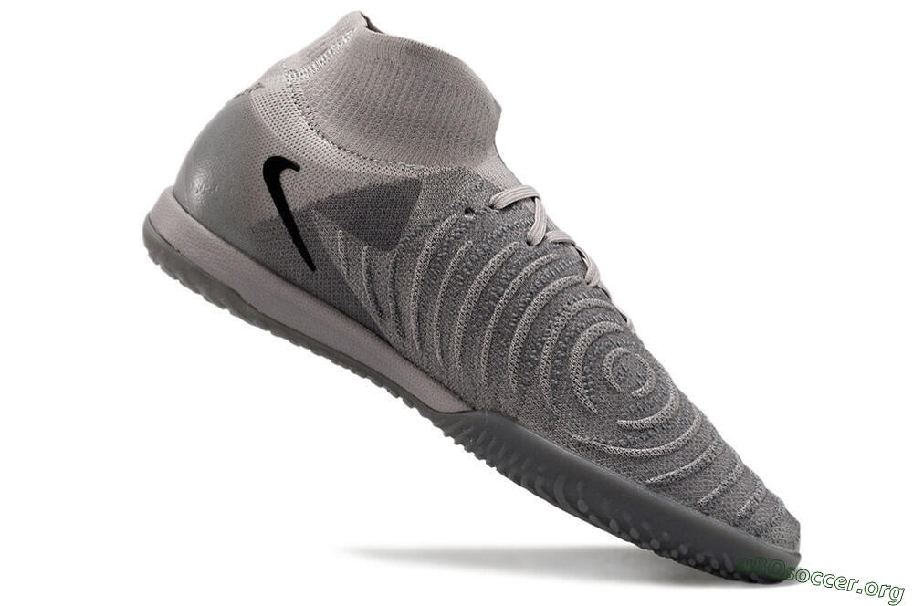 Nike Phantom Luna Elite NU IC Football Shoes - Grey/Black/White 4