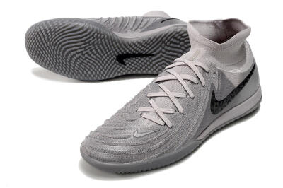 Nike Phantom Luna Elite NU IC Football Shoes - Grey/Black/White