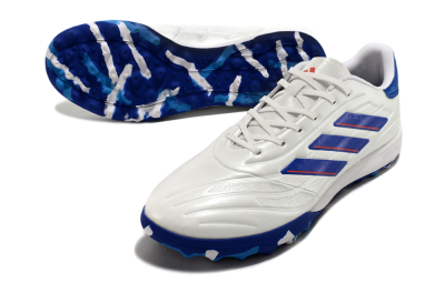 Adidas Copa Pure.3 TF Football Shoes - White/Blue/Red