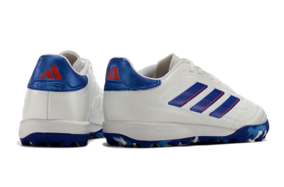 Adidas Copa Pure.3 TF Football Shoes - White/Blue/Red