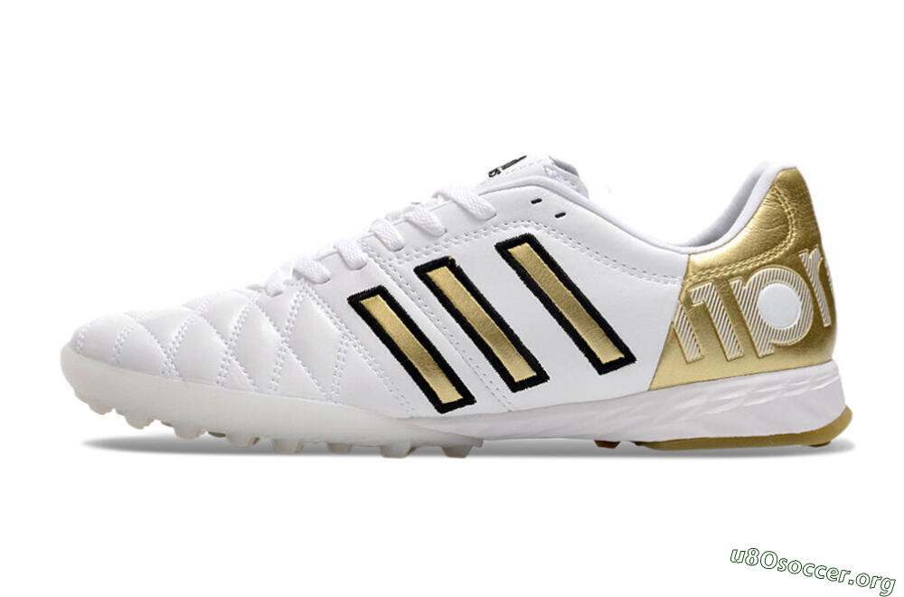 Adidas AdiPure Limited Edition 11PRO TK TF Football Shoes - White/Yellow/Gold 3