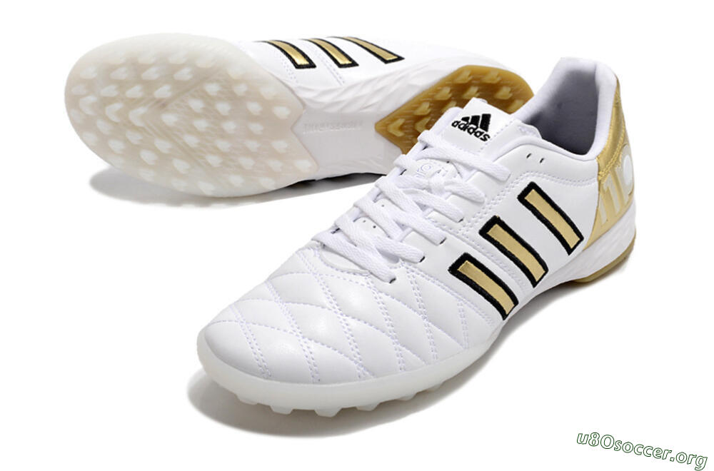 Adidas AdiPure Limited Edition 11PRO TK TF Football Shoes - White/Yellow/Gold 0