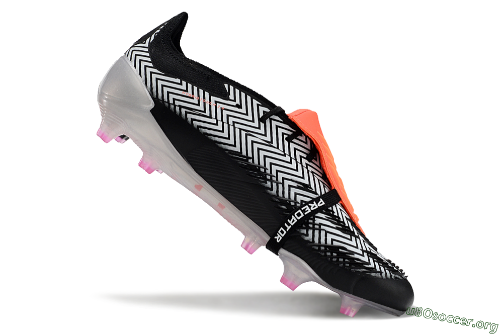 Adidas Predator Accuracy+ FG Football Boots - White/Red/Silver 4