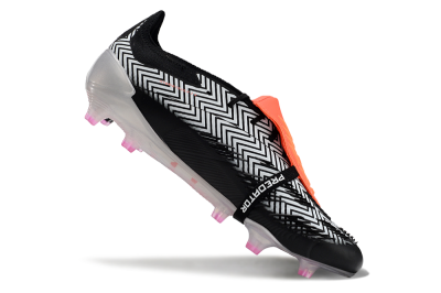 Adidas Predator Accuracy+ FG Football Boots - White/Red/Silver