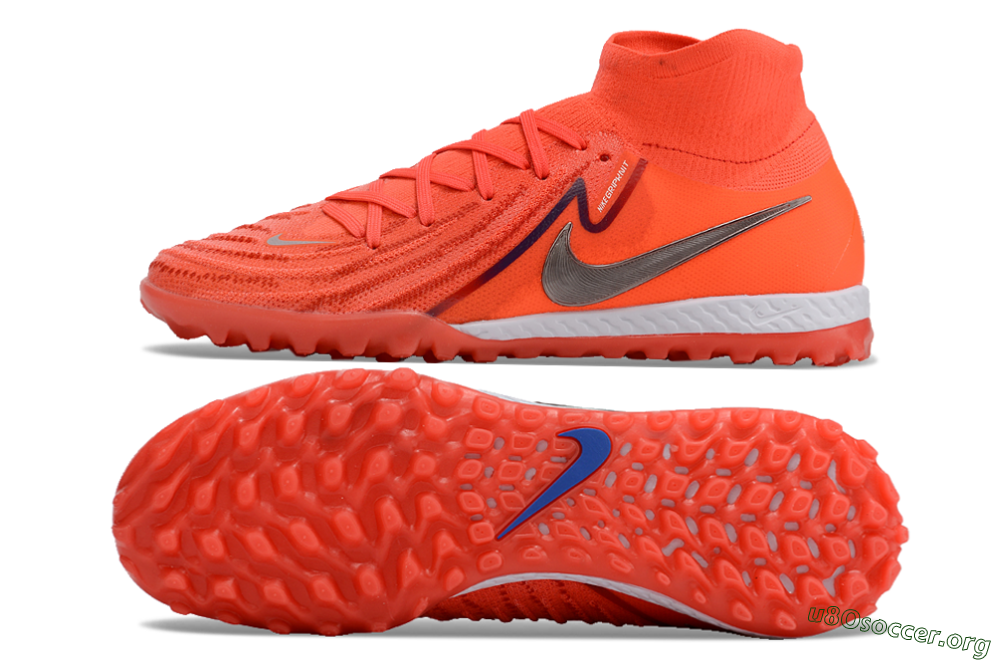 Nike Phantom Luna 2 Elite TF Football Shoes - Red/Black/Blue/White 1