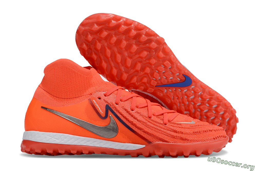 Nike Phantom Luna 2 Elite TF Football Shoes - Red/Black/Blue/White 2