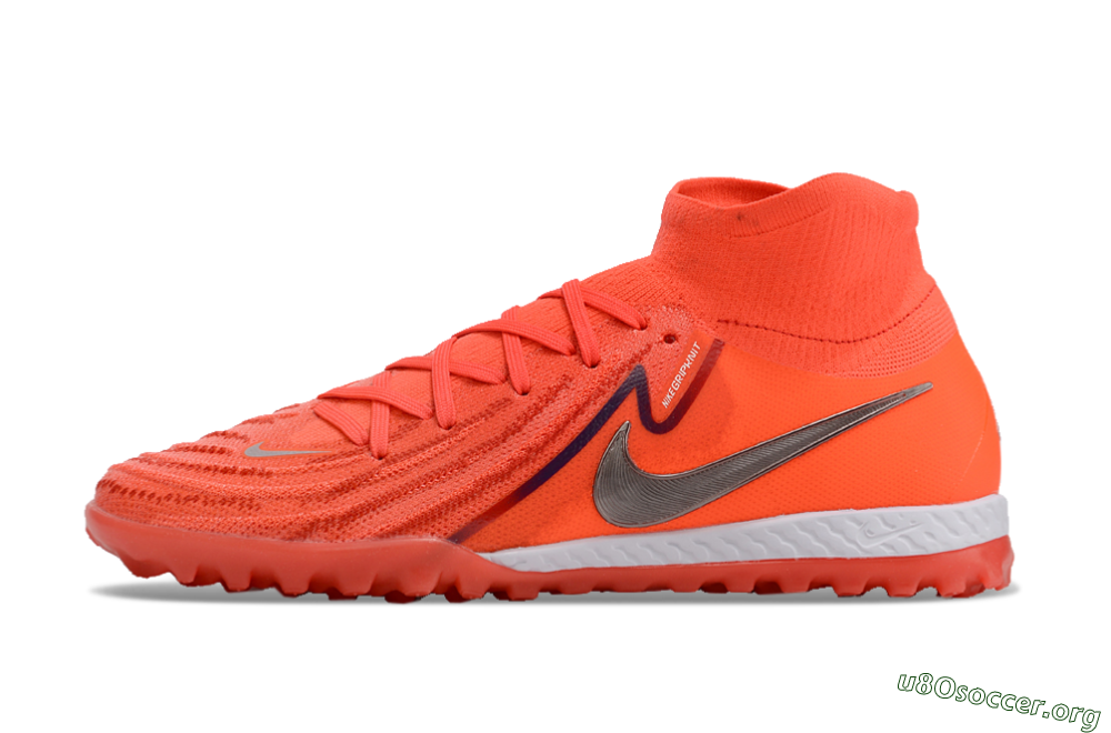 Nike Phantom Luna 2 Elite TF Football Shoes - Red/Black/Blue/White 3