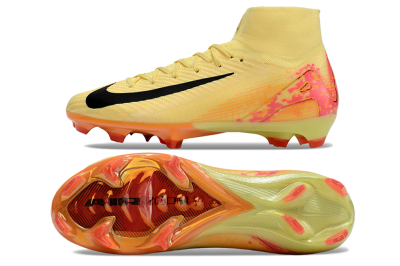 Nike Air Zoom Mercurial Superfly 10 Elite FG Football Boots - Yellow/Black/Pink/Gold
