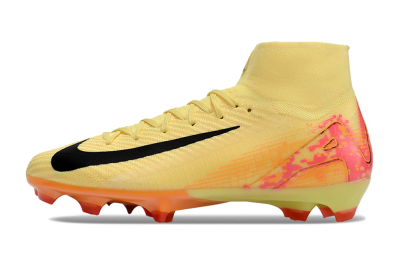 Nike Air Zoom Mercurial Superfly 10 Elite FG Football Boots - Yellow/Black/Pink/Gold