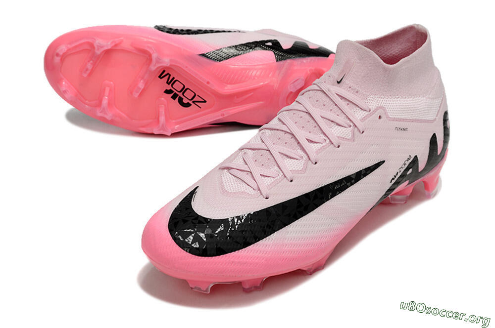 Nike Air Zoom Mercurial Superfly 9 Elite FG Football Boots - Pink/Black 0