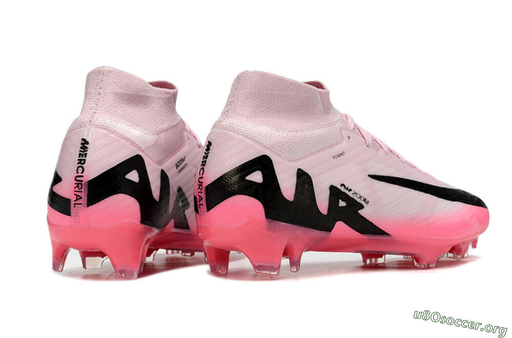 Nike Air Zoom Mercurial Superfly 9 Elite FG Football Boots - Pink/Black 6