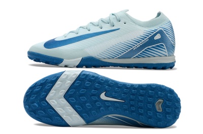Nike Air Zoom Mercurial Vapor 16 Elite TF Football Shoes - Jade/Beige/Blue