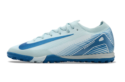 Nike Air Zoom Mercurial Vapor 16 Elite TF Football Shoes - Jade/Beige/Blue