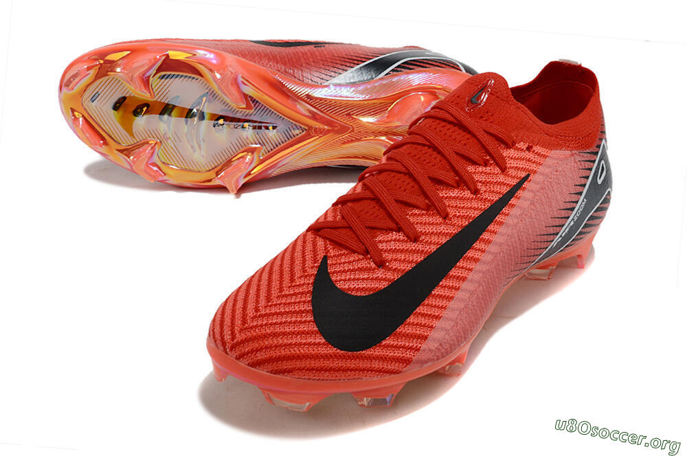 Nike Air Zoom Mercurial Vapor 16 Elite FG Football Boots - Red/White/Black 0