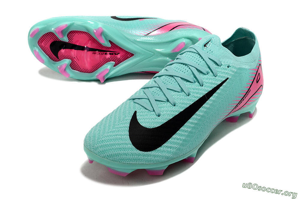 Nike Air Zoom Mercurial Vapor 16 Elite FG Football Boots - Jade/Black/Pink 0