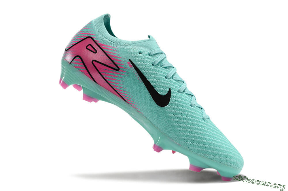 Nike Air Zoom Mercurial Vapor 16 Elite FG Football Boots - Jade/Black/Pink 4