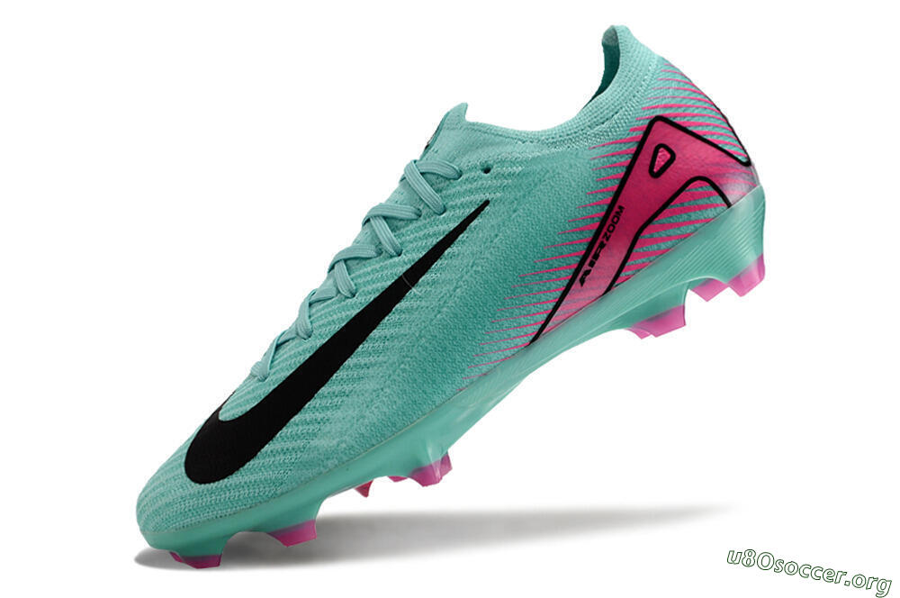 Nike Air Zoom Mercurial Vapor 16 Elite FG Football Boots - Jade/Black/Pink 5