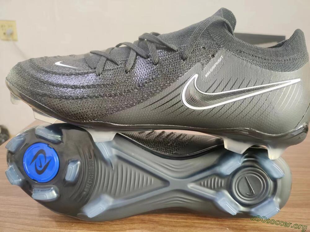 Nike Phantom Luna Elite Low FG Football Boots - Grey/Black/White
