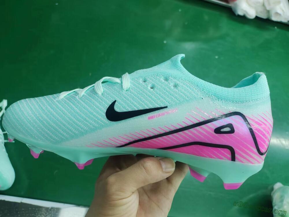 Nike Air Zoom Mercurial Vapor 16 Elite FG Football Boots - Jade/Black/Pink