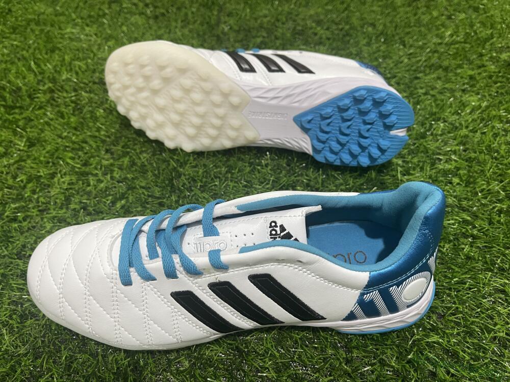 Adidas AdiPure 11Pro X PD25 Trx TF Football Shoes - White/Black/Blue