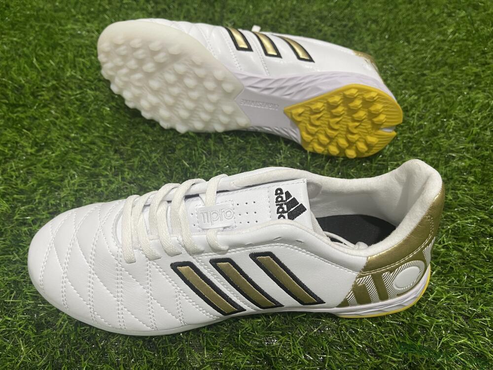 Adidas AdiPure Limited Edition 11PRO TK TF Football Shoes - White/Yellow/Gold
