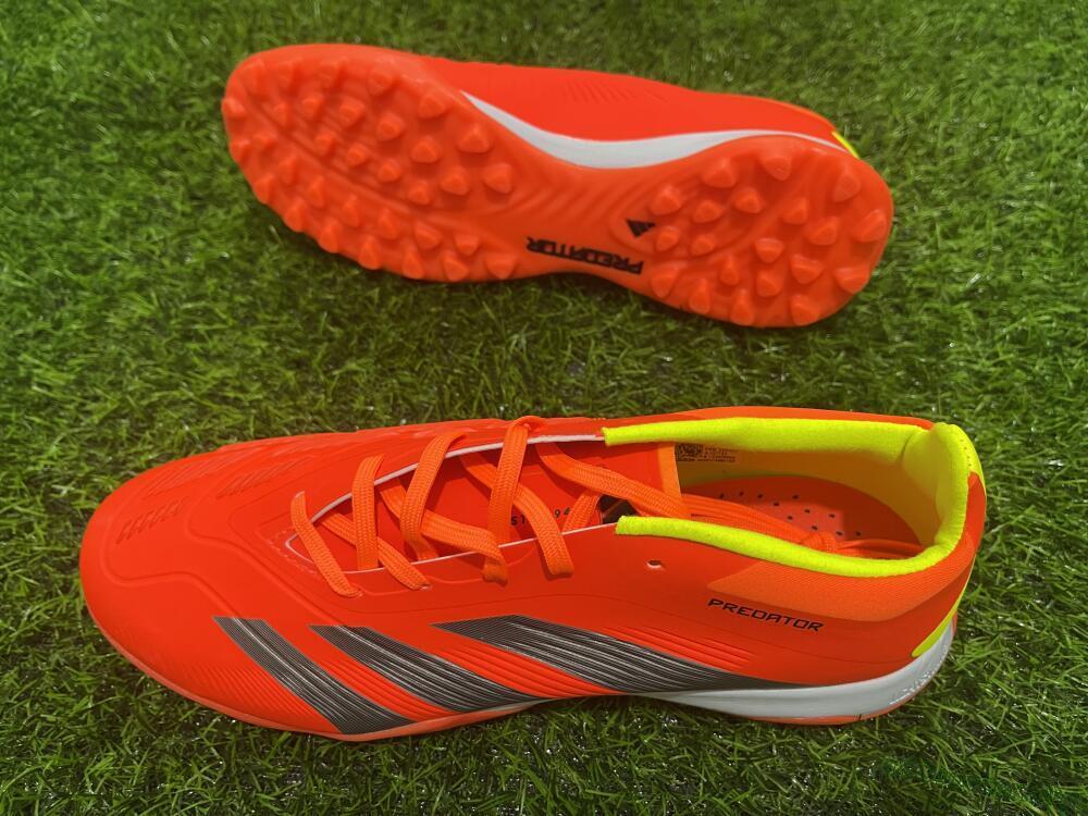 Adidas Predator 24 Elite TF Football Shoes - Red/Black/White